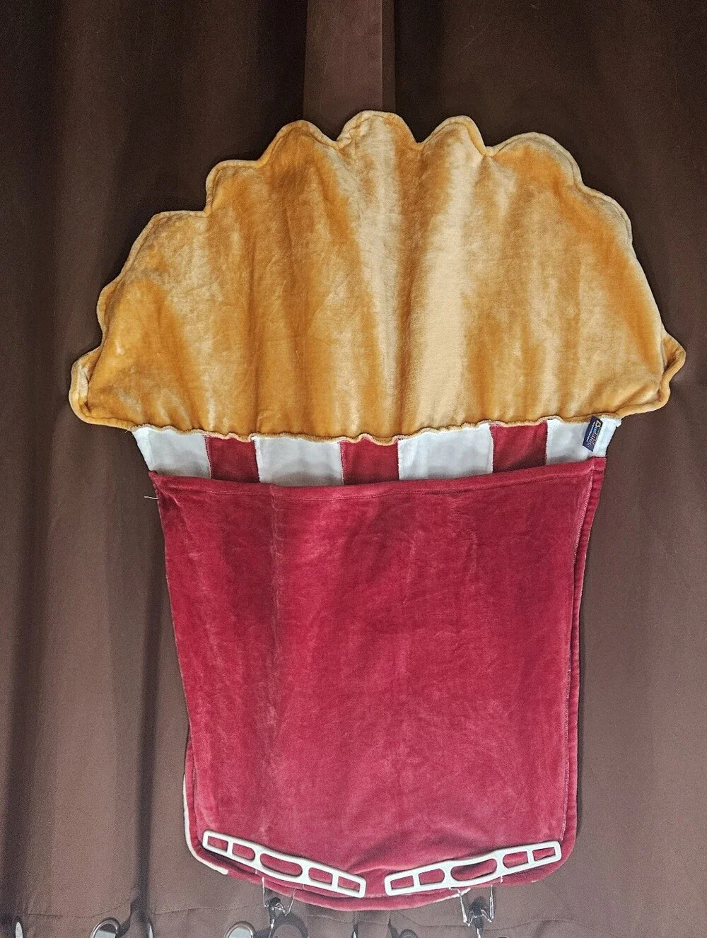 Cuddle Buddies Popcorn Bucket Plush Blanket